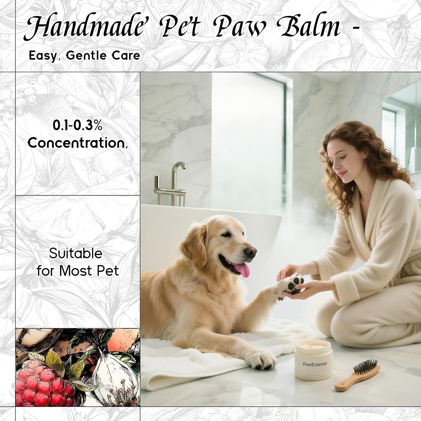 HIQILI Wild Strawberry & Parsley Fragrance Oil for Candle Making, Inspired by J-M.Lone Wild-Straw & Psley, Fresh Soap Scents, DIY Body Spray & Perfume for Women - 5.07 Fl Oz