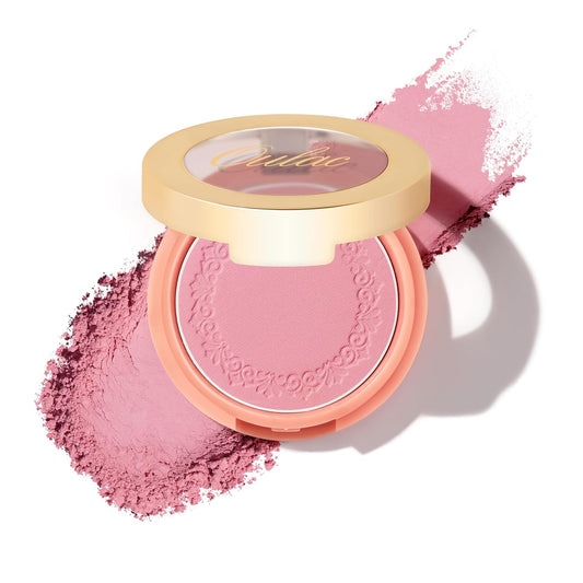 Oulac Baby Pink Blush Makeup| Highly Pigmented Cream Blush| Natural Matte Glow| Shape & Highlight Face| Cruelty-Free Vegan blush 4.8g