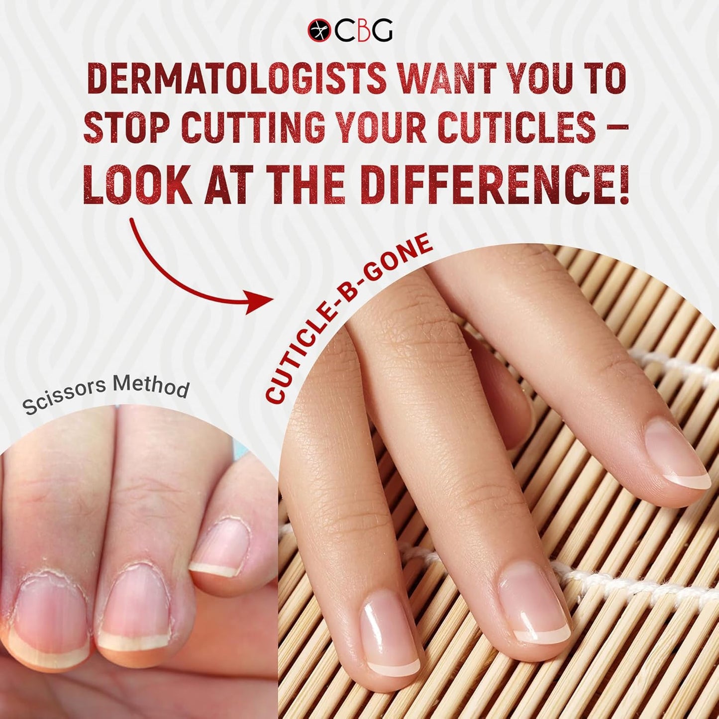 Nail Care & Cuticle Remover Tool with Interchangeable Attachments, At Home or Travel Ready, Gentle Cuticle & Hangnail Grooming for Finger Nails & Toe Nails