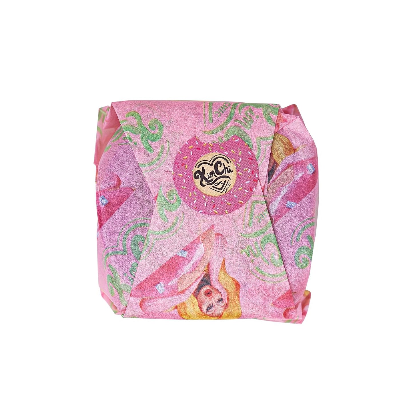 KimChi Chic Puff Puff Pass Mini Translucent Set of 3 - Lightweight Loose Setting Powder with Rice Powder & Vitamin E, Oil Absorbing for All-Day Wear, 5g