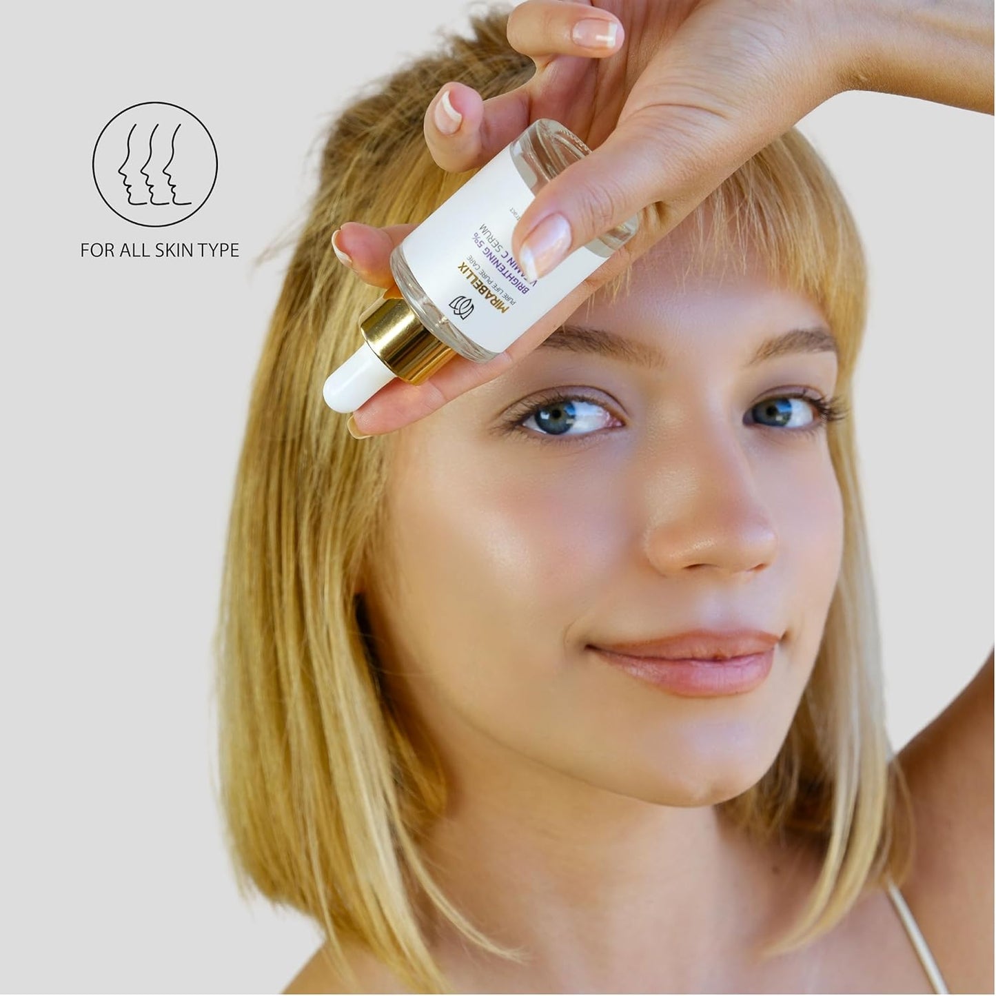 Vitamin C Facial Serum | Daily Antioxidant Support with Niacinamide, Licorice Root & Ginkgo Biloba | Hydrating & Nourishing Formula 30ml