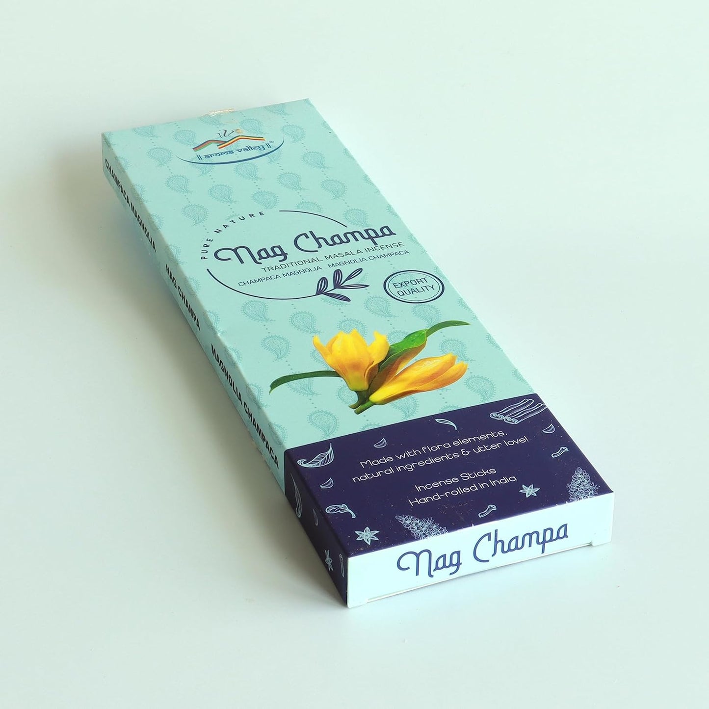 Nag Champa Incense Sticks - Traditional Handcrafted Masala Incense - 40 to 50 Sticks Approx.