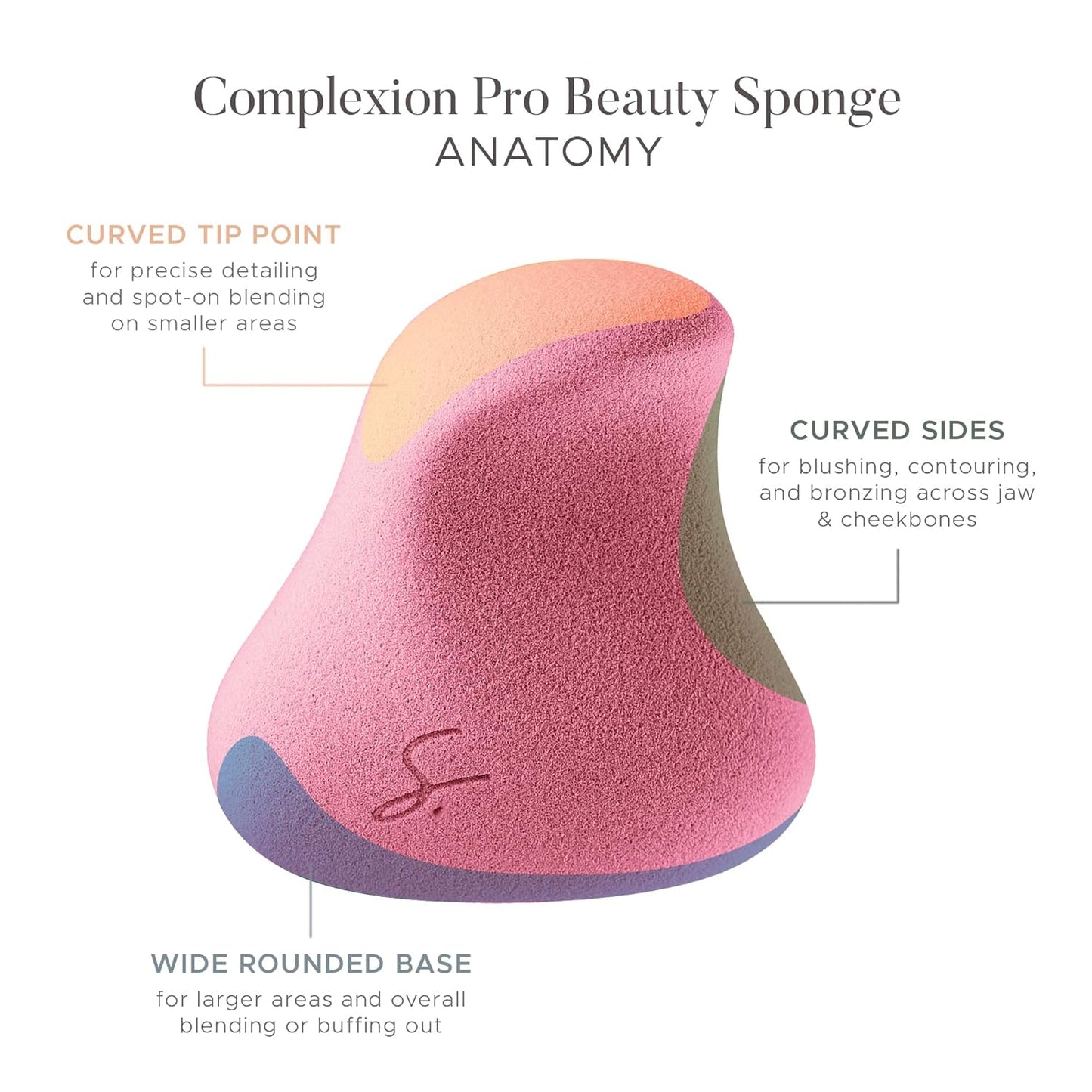 Original Beauty Blender Makeup Sponge Applicator for Powder, Cream & Liquid, Beauty Tools Puff, Streak Free Application, Vegan, Cruelty Free Made in USA, Mix Color Set