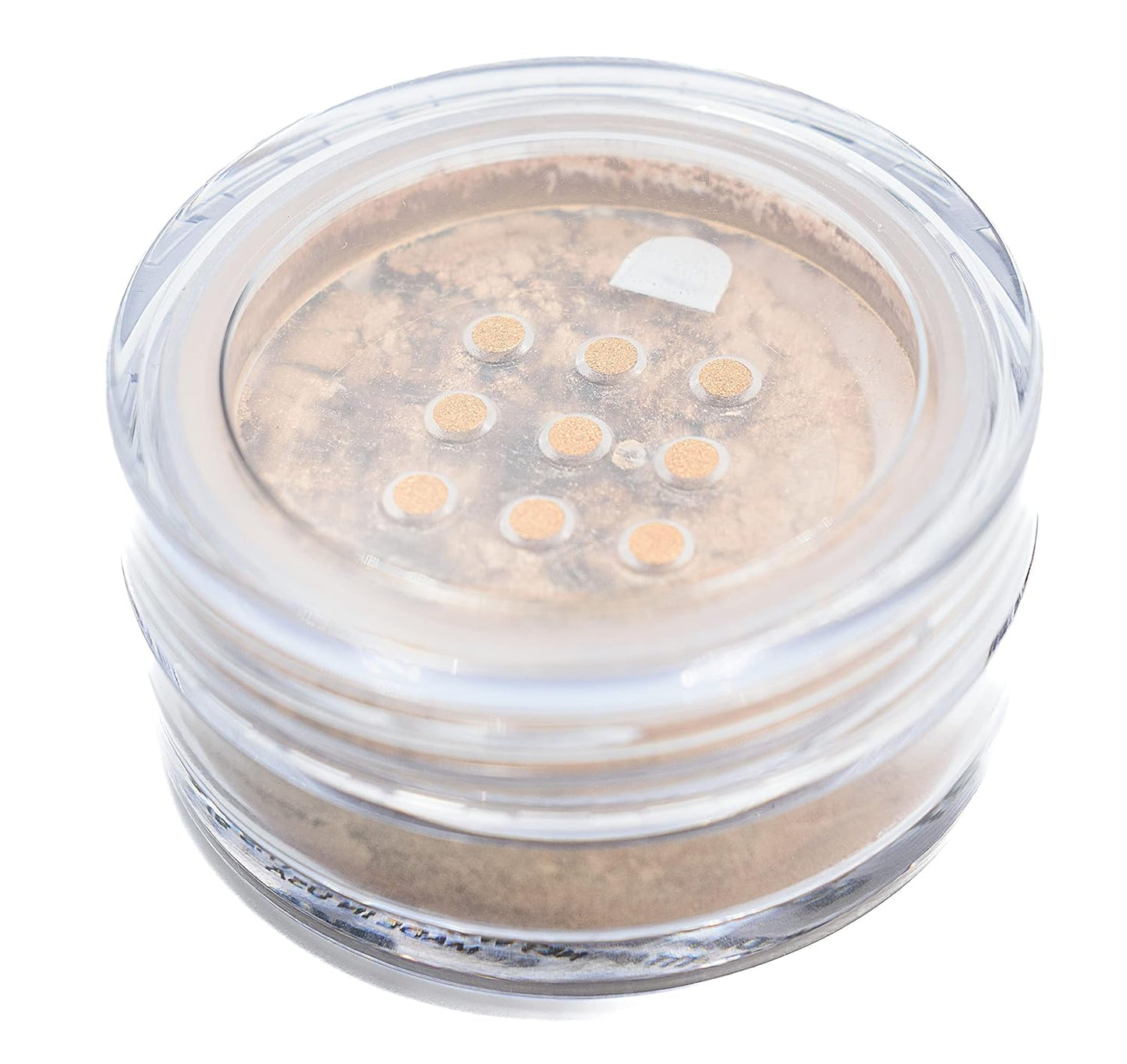 Yellow Gold Bronze Metallic Vegan Loose Eyeshadow Powder Pigment, Single Glitter Mineral Dust Jar Pot; Talc, Paraben & Cruelty Free, No Animal Testing