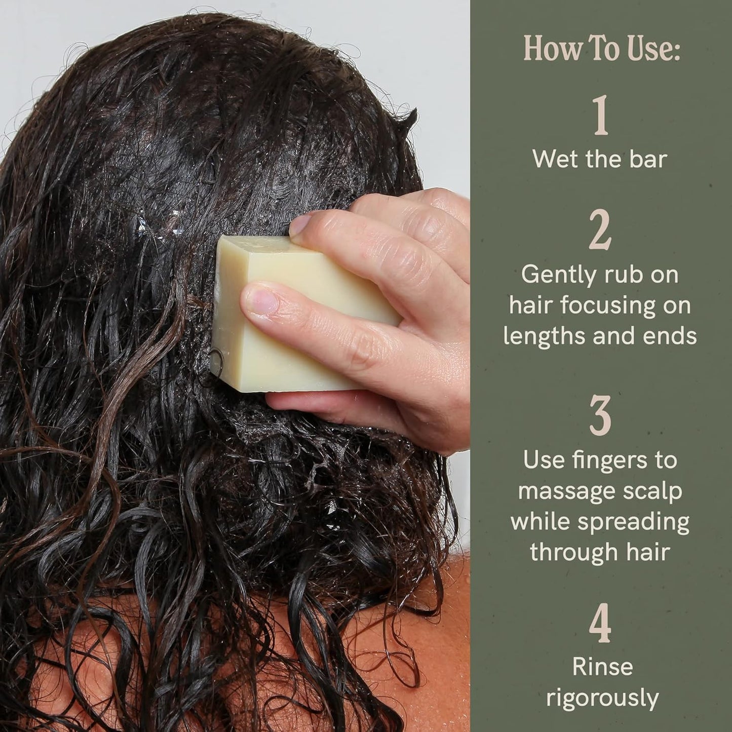 J·R·LIGGETT'S Conditioner Bar - Original Formula, All Natural Hair Conditioner with Coconut Oil & Cocoa Butter - Sulfate Free, Gmo Free, Plant-Based Ingredients for Soft & Smooth Hair, 1.75oz - 2 Pack