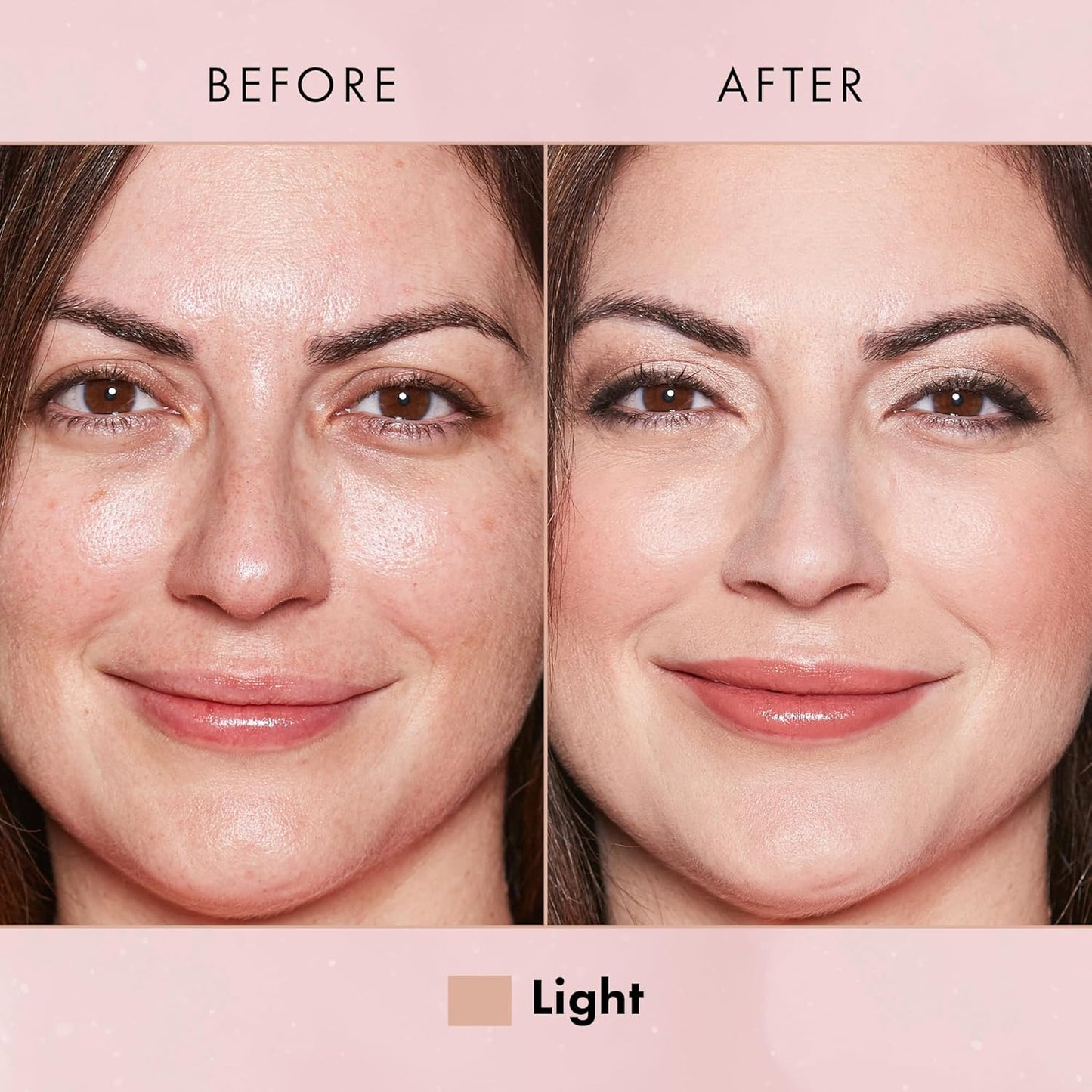 MagicMinerals AirBrush Foundation by Jerome Alexander – 2pc Set with Airbrush Foundation and Kabuki Brush - Spray Makeup with Anti-aging Ingredients for Smooth Radiant Skin - Dark