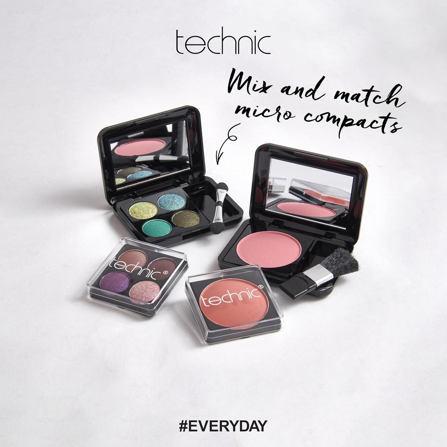 36 Pcs Clear Carry All Full Make Up Kit In a Trunk Train Case Including Makeup Brushes, Eye Shadows, Nail Polish, Blushers, Lipsticks and More