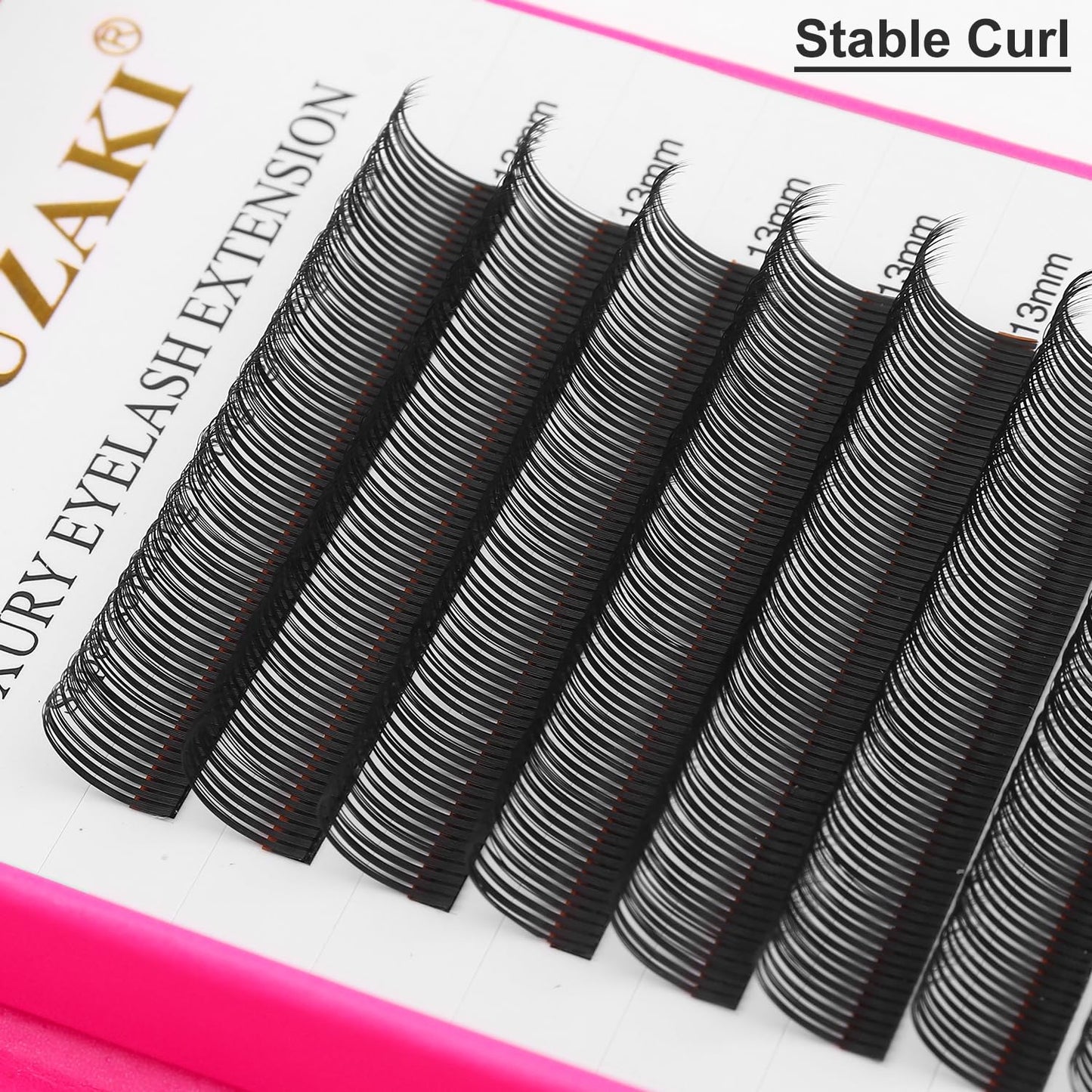 5D Flower Lash Extensions Spikes Lashes 0.07 Matte Black C Curl Lashes 15mm Volume Eyelash Extension Lash Trays Professional Use(5D Flower,0.07-C,15mm)