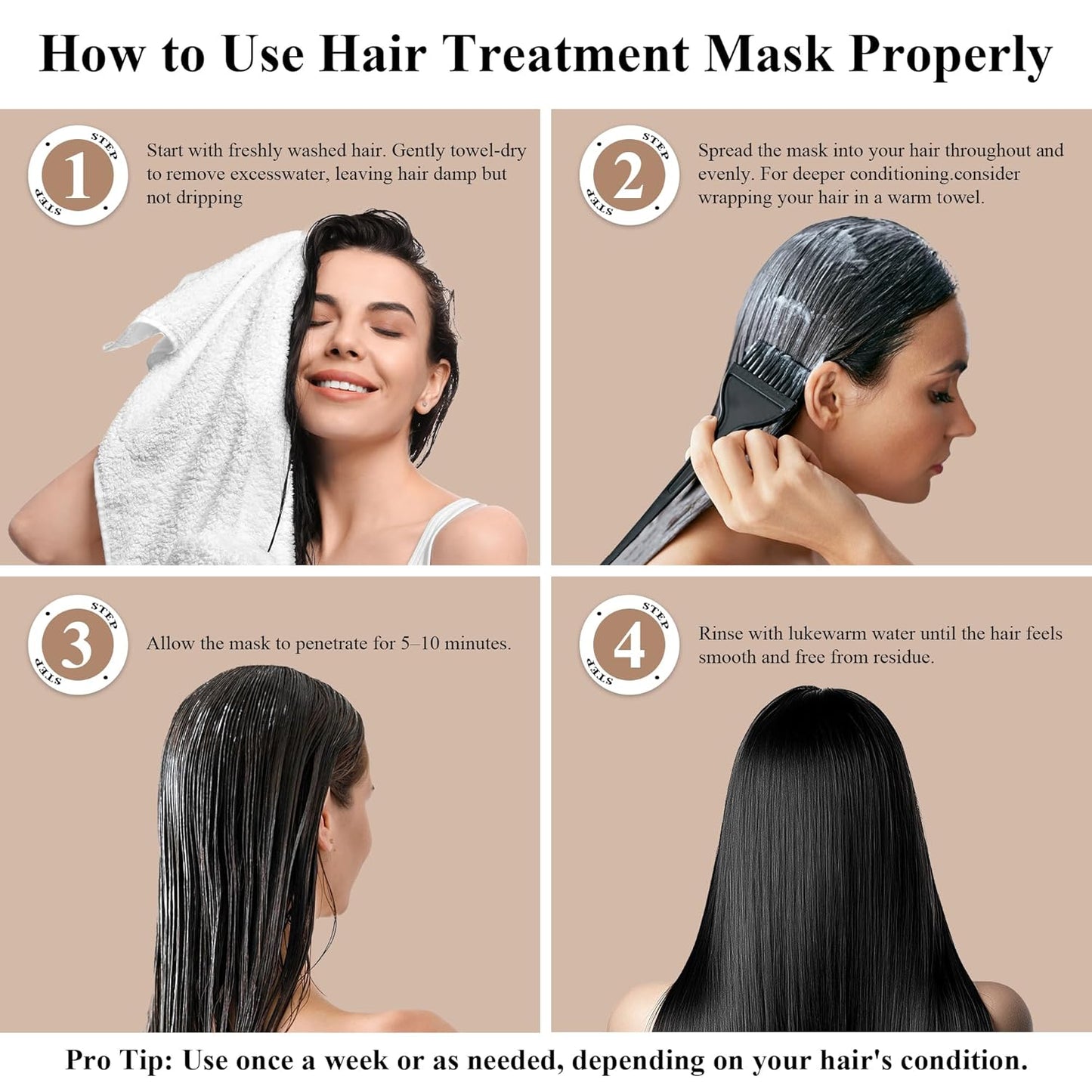 Alfheim Coffee+ Thickening Hair Mask | Biotin & Caffeine for Fine & Thinning Hair | Deep Conditioning & Strengthening Treatment | Moisturizes, Repairs & Adds Volume | Sulfate-Free & Color-Safe 8.45 oz