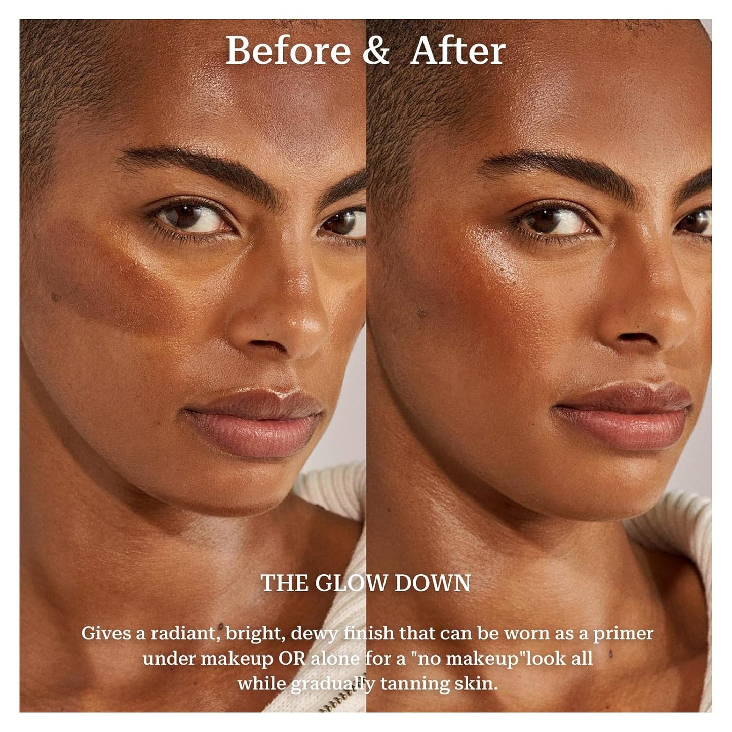 Bronzing Drops, Instant Sunshine Bronzing Drops, Lightweight and Non-greasy Liquid Bronzer Drops for Face Body, Glow Bronzing Serum Drops for Flawless Skin & A Radiant Finish(RUST RED)