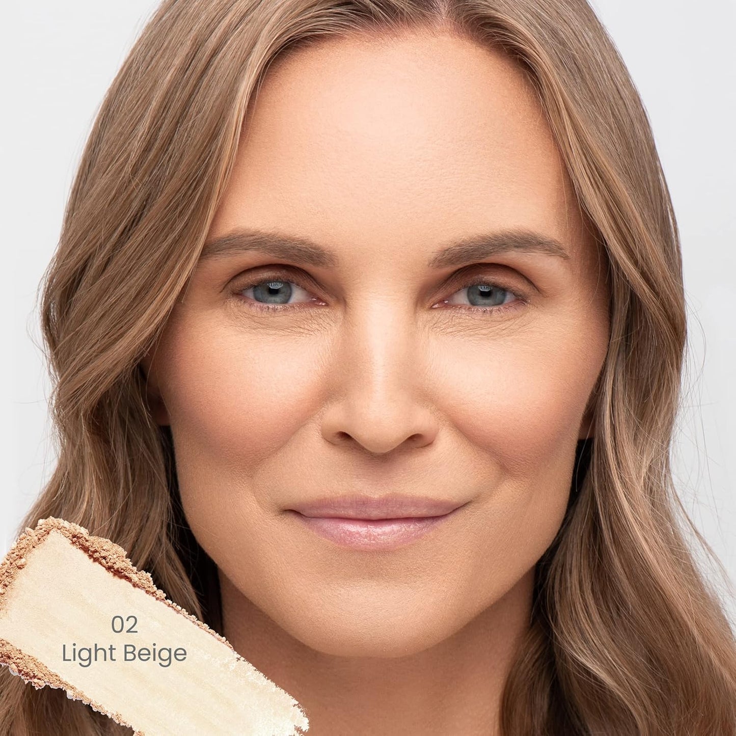 True + Luscious Sheer Halo Complexion Powder – Natural Matte Finish Foundation, Sheer to Medium Coverage – Clean, Vegan and Cruelty Free Powder Foundation – 0.32 oz