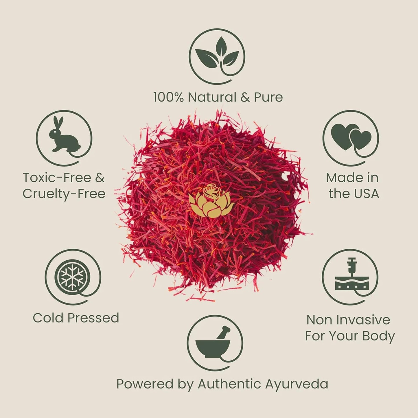 Shankara Kumkumadi Oil with Pure Saffron and Ayurvedic Herbs (Original Aroma 18ml)