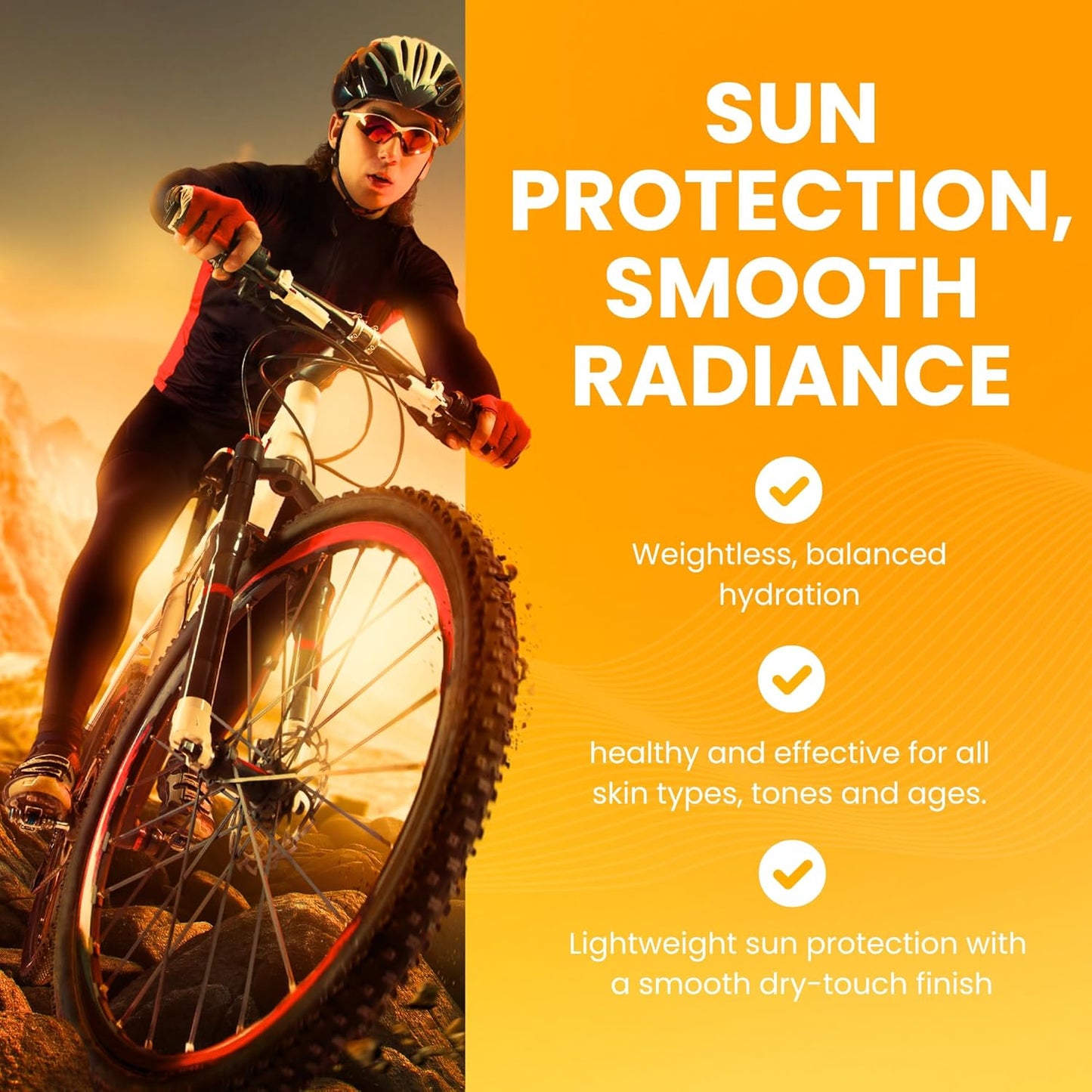 JACKET Sunscreen SPF 50+ | Mineral Sunscreen with Vitamin C | Water Resistant 80 Min, Natural, Reef Safe | UVA/UVB Broad Spectrum Protection for Face & Body, 4 FL Oz