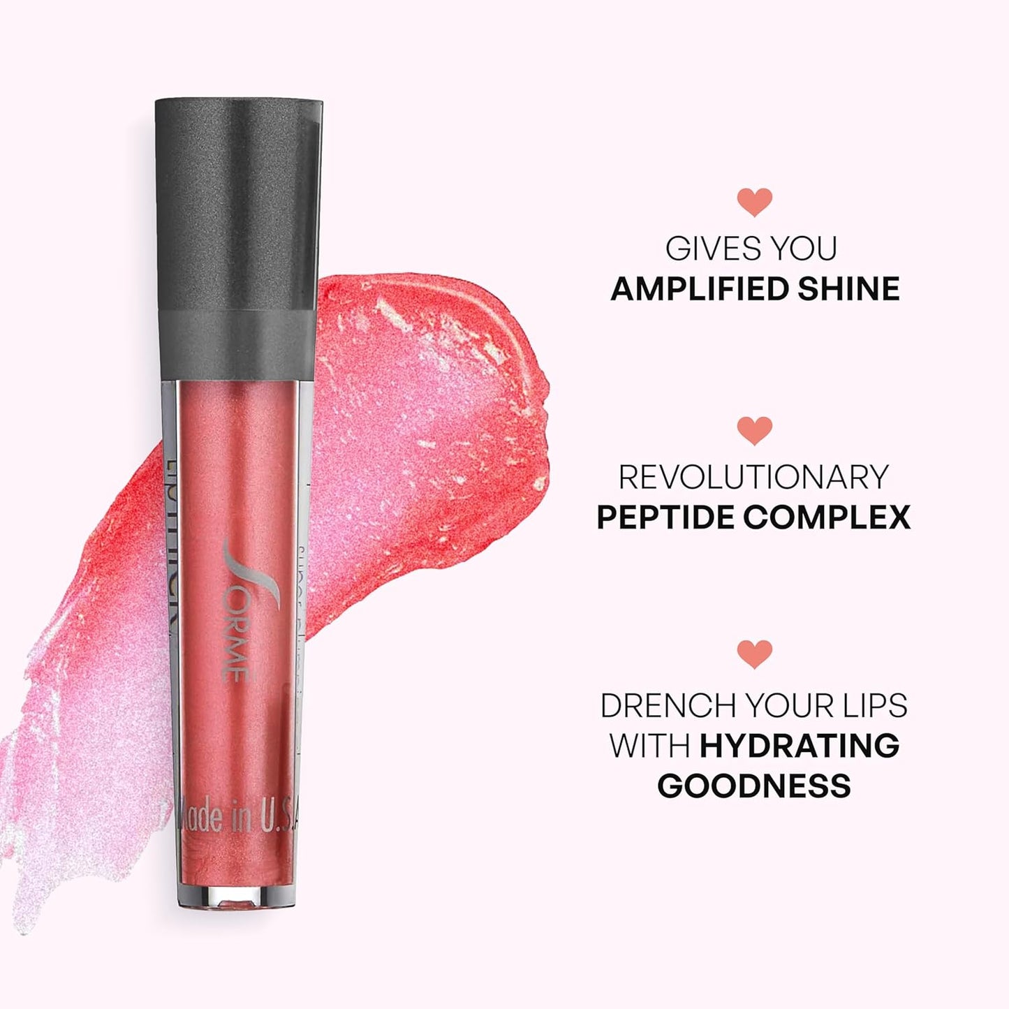 Sorme' Treatment Cosmetics Lip Thick Plumping Gloss, Empress