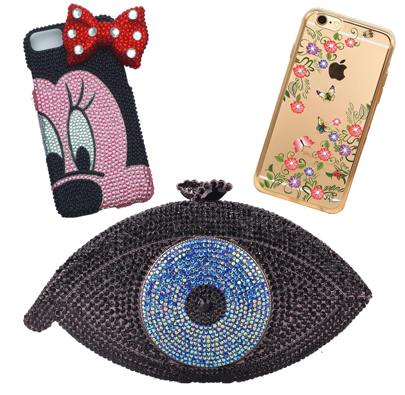 1000 Pieces SS20 5mm Flatback Rhinestones Clear Glass Round Gems Crystals for Nail Art DIY Crafts Clothes Shoes Bags （Citrine）