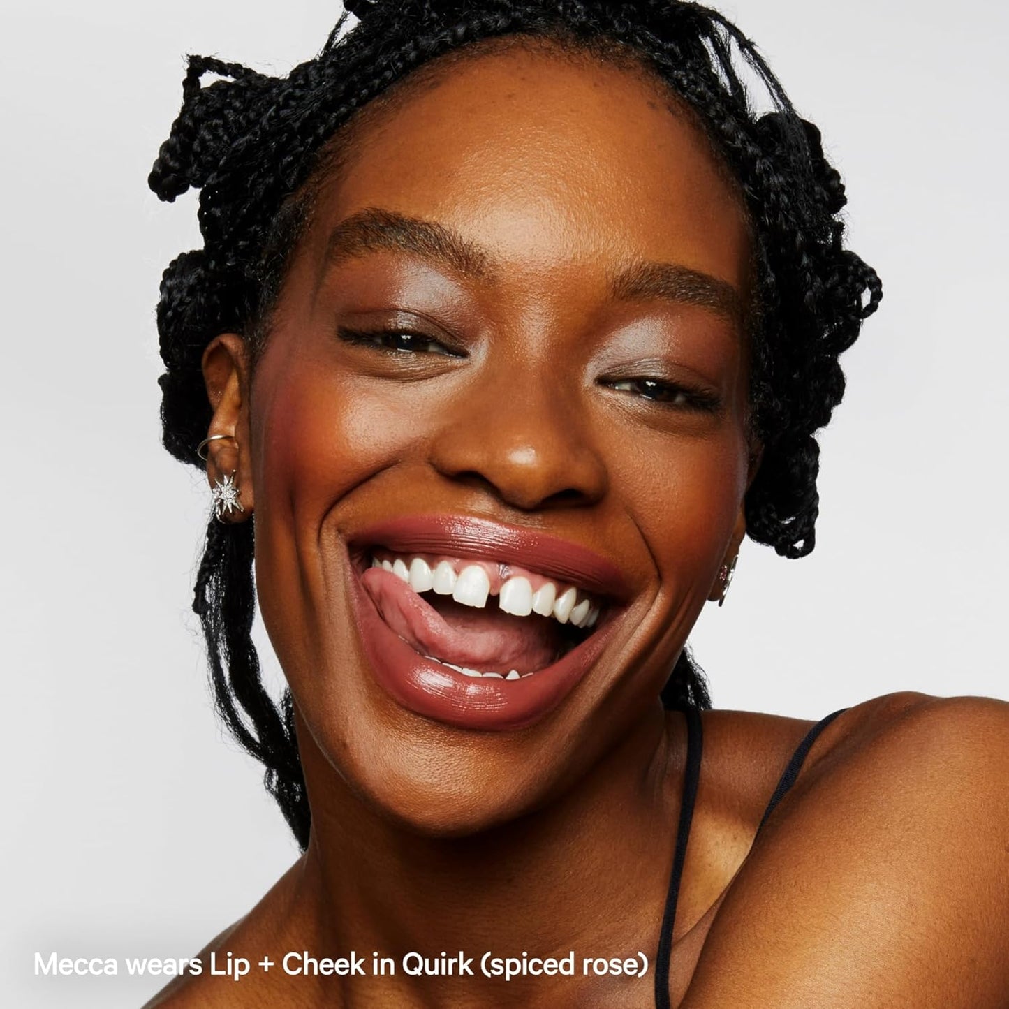 Milk Makeup Lip + Cheek, Quirk (Spiced Rose) - 0.21 fl oz - Cream Blush & Lip Color - Buildable & Blendable - 1,000+ Swipes Per Stick - Non-Comedogenic - Vegan, Cruelty Free