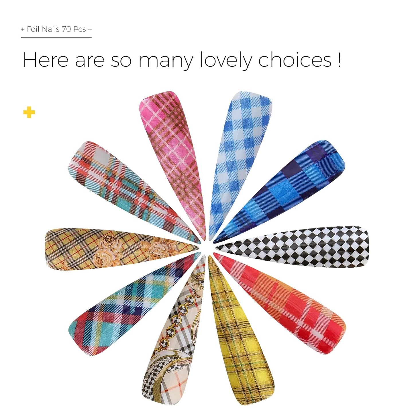 BURANO Nail Art Foil Glue Gel, 15ML 2 Bottles with 70PCS Foil Stickers Set Nail Foil Glue for Nails, Designer Nail Foils Nail Art Foil Transfer Gel