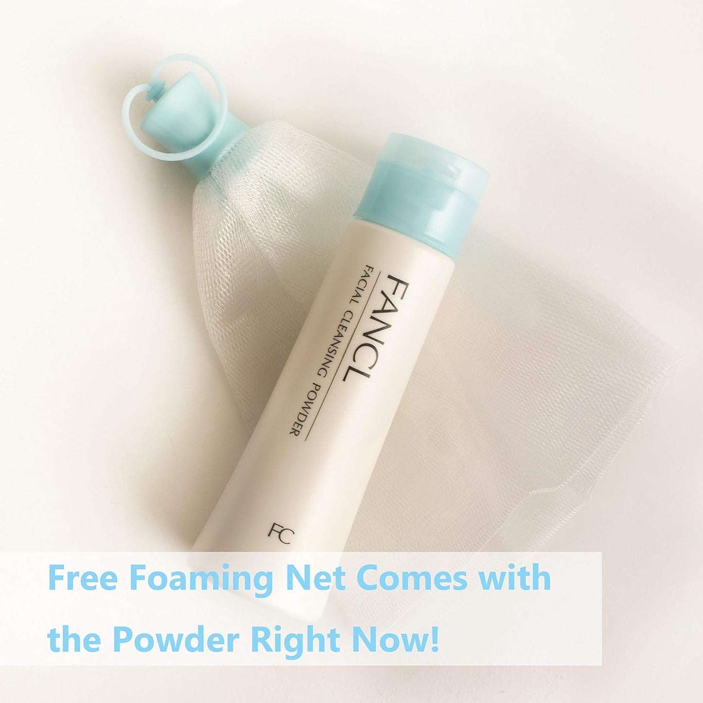 FANCL Facial Cleansing Powder & Foaming Net Set