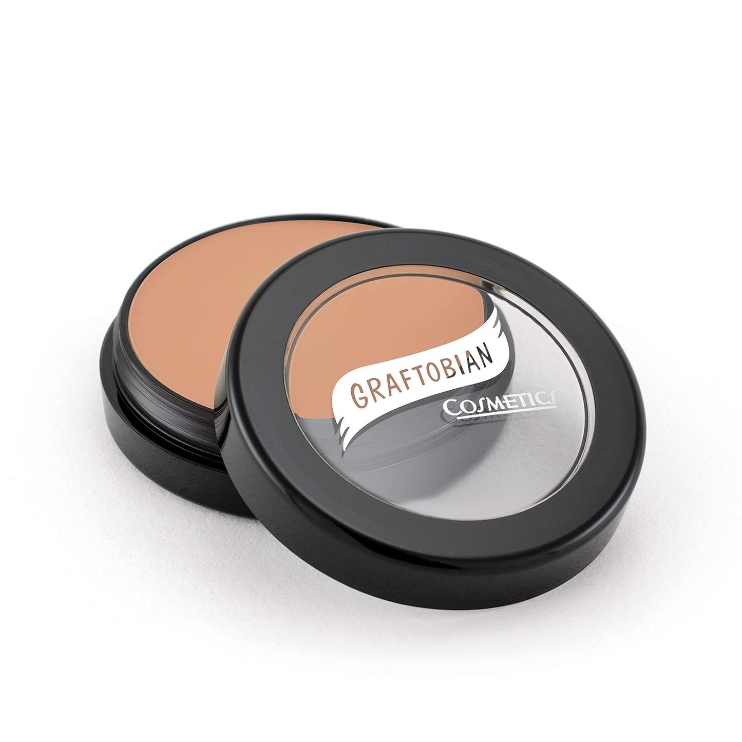 Graftobian HD Glamour Crème Foundation 1/2oz, Weightless Full Coverage Makeup, 65 Inclusive Shades, For All Skin Types, Natural or Full-Glam Looks, For Professionals and Beginners, Afterglow