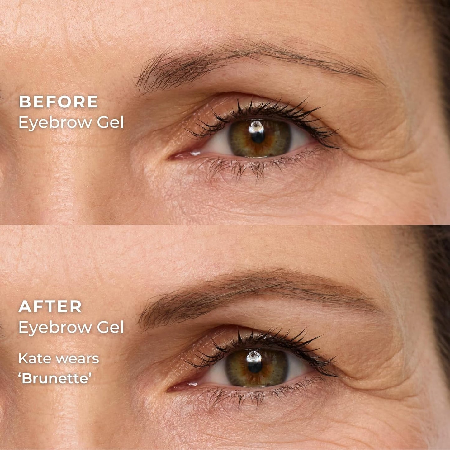 WUNDERBROW Eyebrow Gel, Waterproof, Smudgeproof, Lasts for Days, Shade: Brunette, Vegan and Cruelty-Free