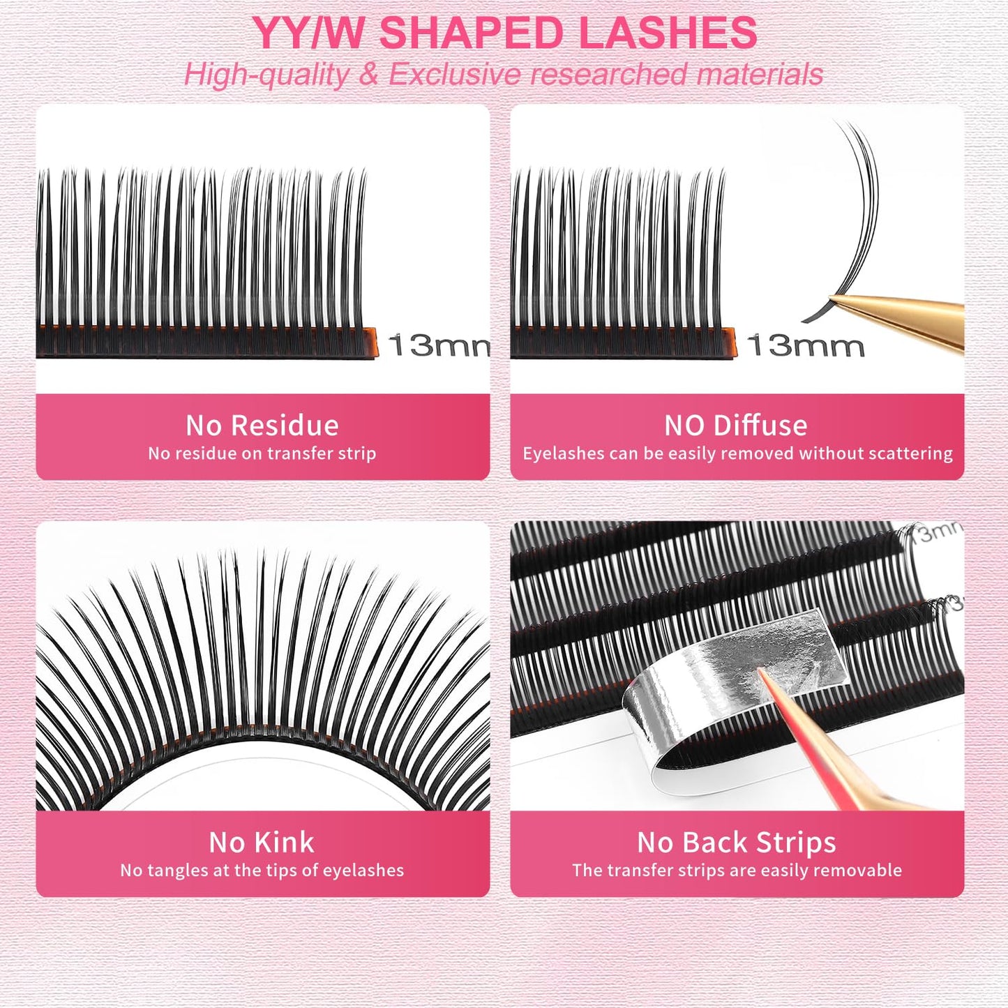5D Flower Lash Extensions Spikes Lashes 0.07 Matte Black D Curl Lashes Mix 8-15mm Eyelash Extension Lash Trays Professional Use(5D Flower,0.07-D,8-15mm)