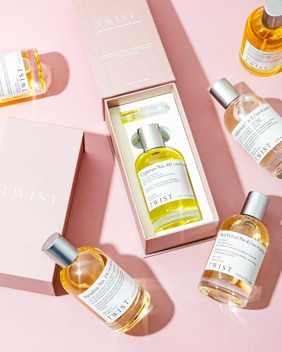 Twist Free No. 37 - Eau De Parfum Inspired by Libre, Long-Lasting Perfume For Women, Floral & Lavender, Vegan, Clean Ingredients, Fragrance - Spray 100 ml | 3.4 fl. oz.