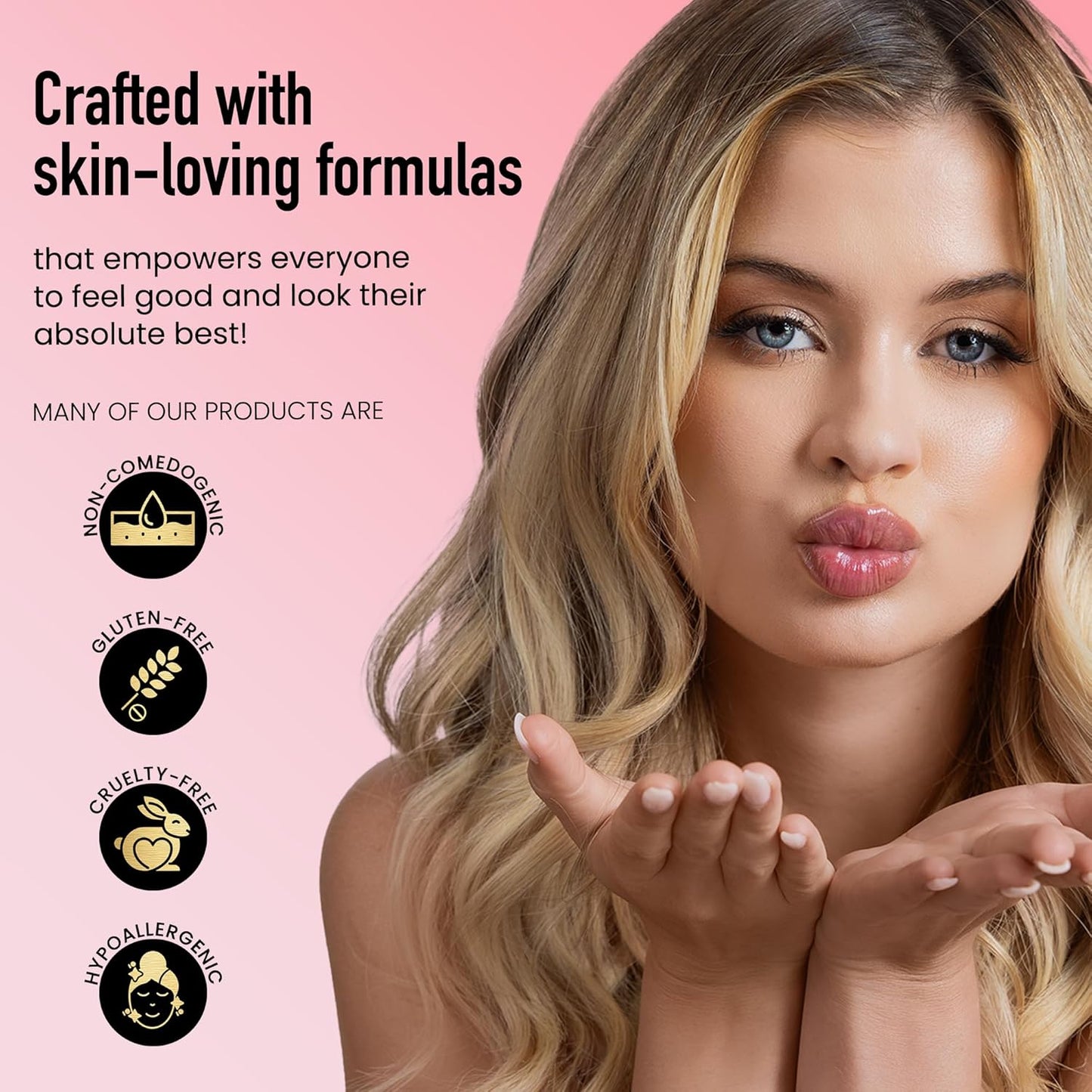 Frankie Rose Cosmetics Lip Gloss | Non-Sticky Formula, Long Lasting Gloss Shimmer, Bold Pigment & Hydrating Gloss of Lips, Crushed Berries Glossy Lip Gloss, 20g