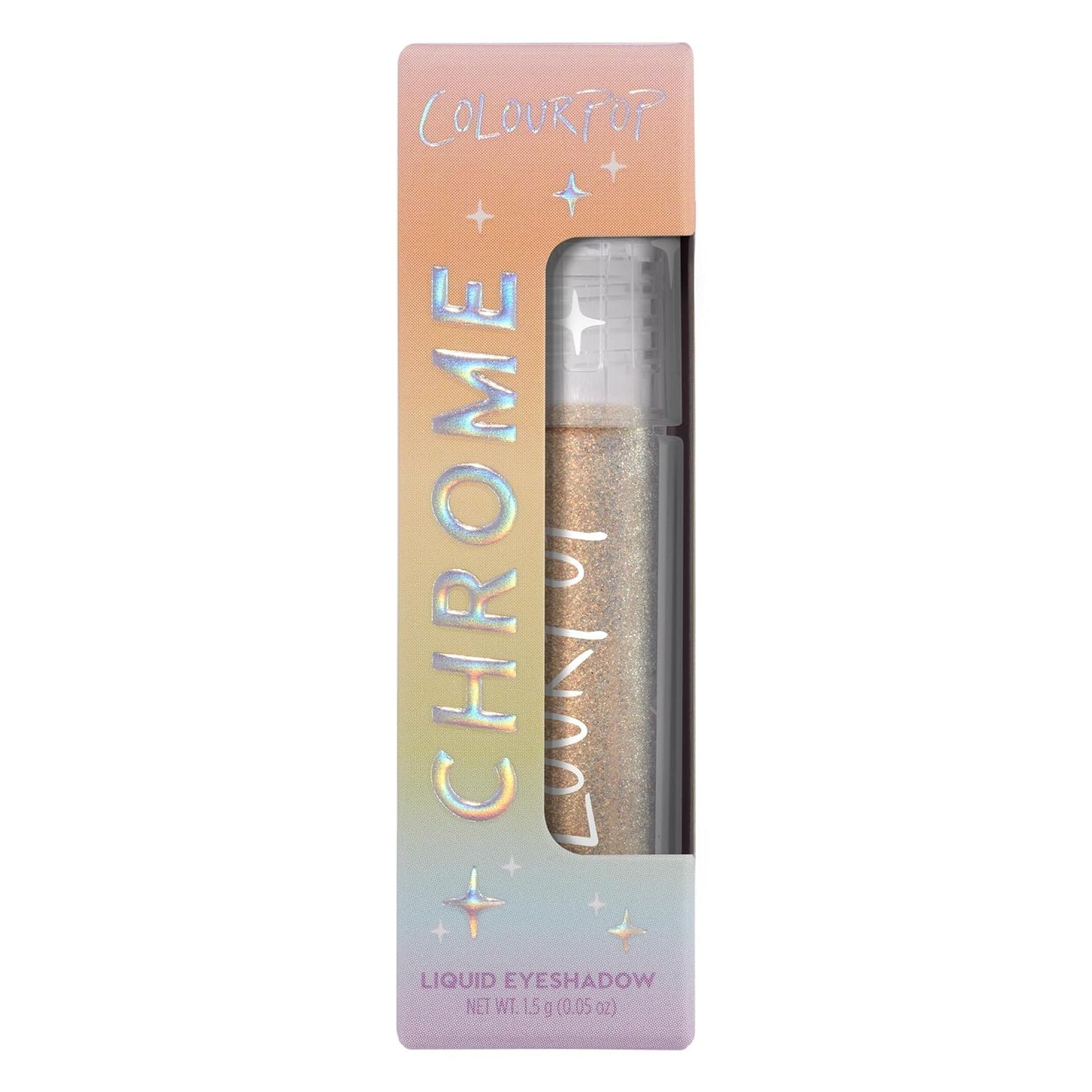ColourPop Chrome Liquid Eyeshadow - Color-Shifting Chrome Eyeshadow with Long-Lasting & Ultra-Pigmented Formula - Sweetzer Ave (0.05 oz)