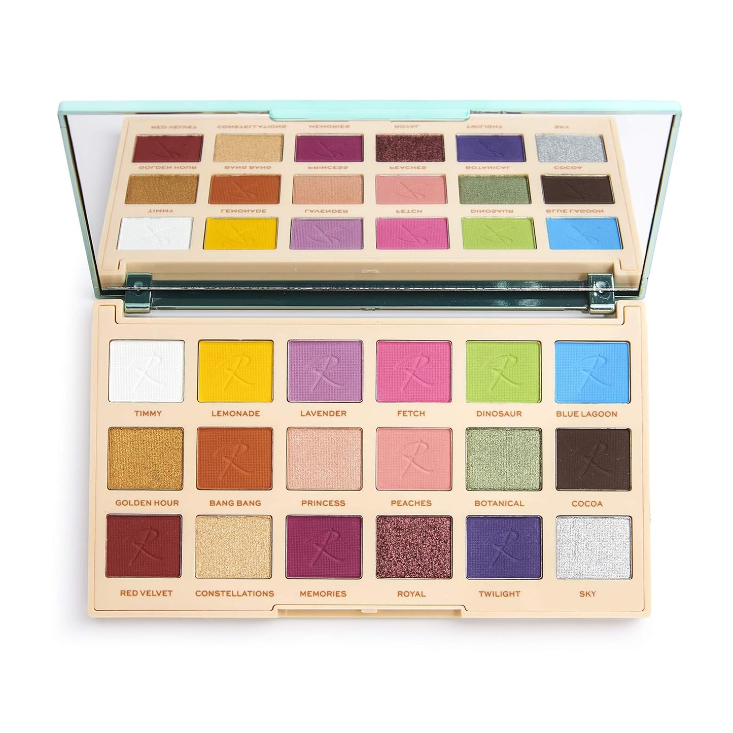 Makeup Revolution Eyeshadow Palette, x Roxxsaurus Colour Color Burst