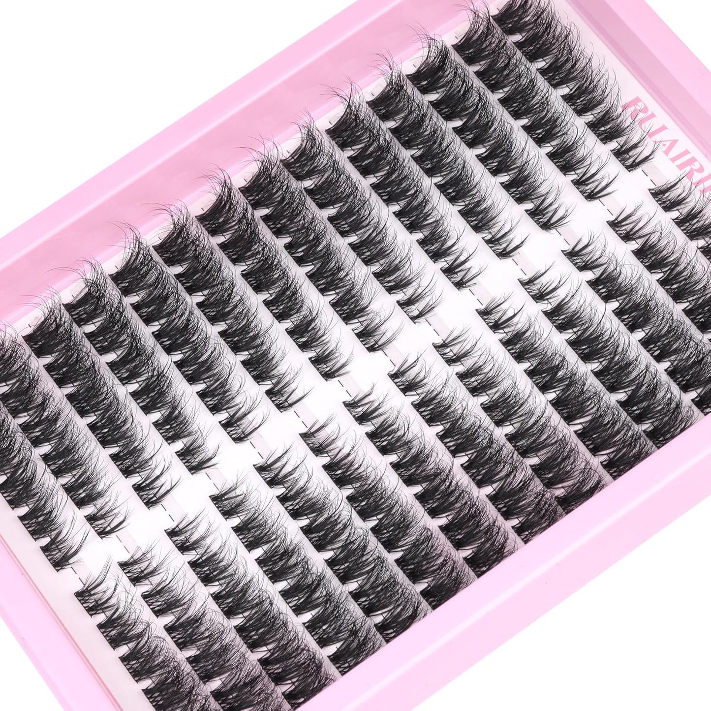 Lash Clusters Volume Eyelash Clusters Eyelash Extensions 168pcs DIY Individual Lashes Extensions 8-16MM Wispy Cluster Lashes by Ruairie