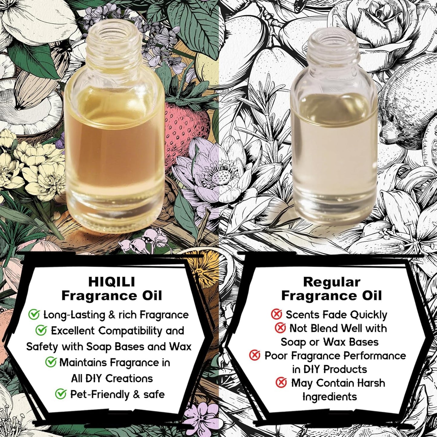 HIQILI Mimosa & Cardamom Fragrance Oil - 5.07 Fl Oz