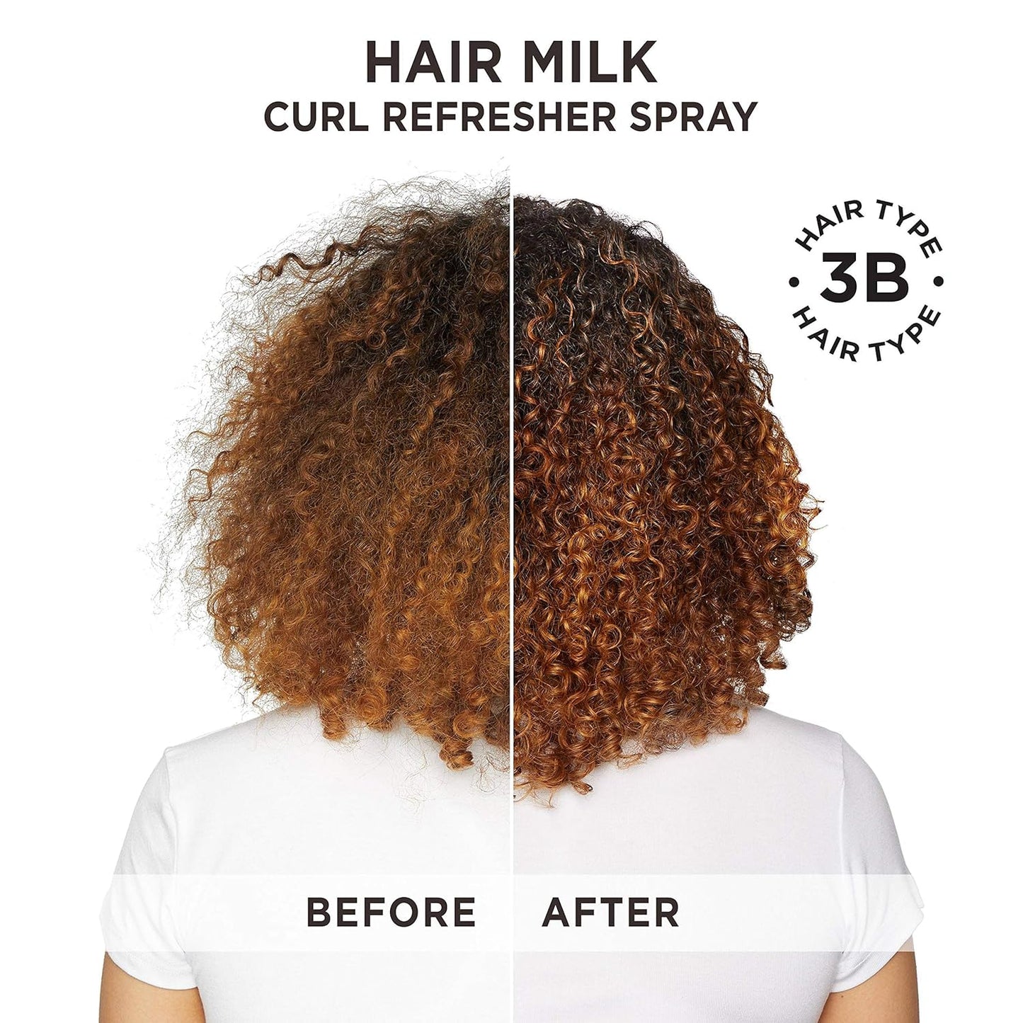 Carol's Daughter Hair Milk Curl Refresher Spray for Coils and Waves, with Agave, Sweet Almond and Wheat Protein, 10 fl oz