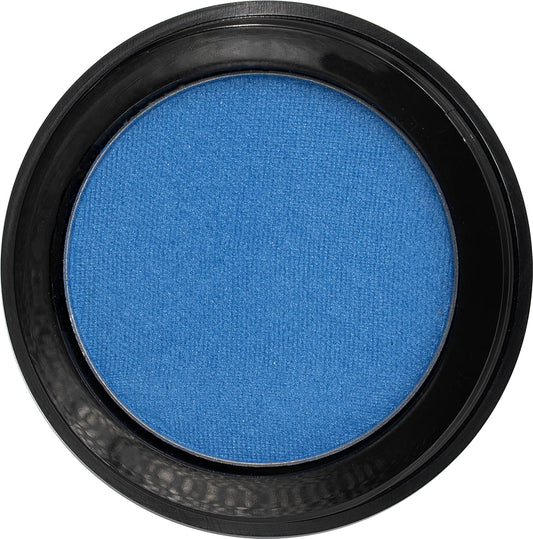 Tropical Classic Blue Shimmering Pressed Powder Single Vegan Eyeshadow; Talc, Paraben & Cruelty Free