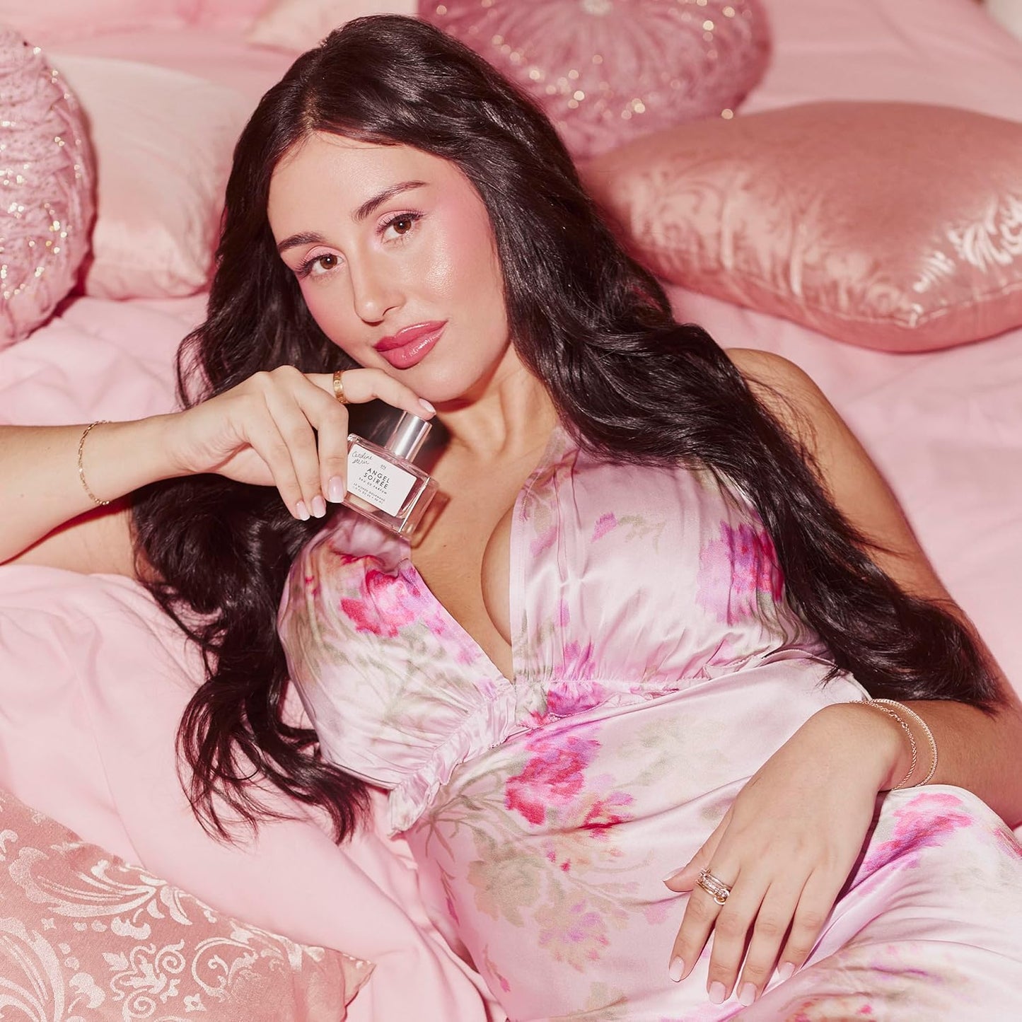 Le Monde Gourmand Angel Soirée Eau de Parfum - 1 fl oz (30 ml) - Lychee, Pink Marshmallow, Rose Milk Perfume Notes