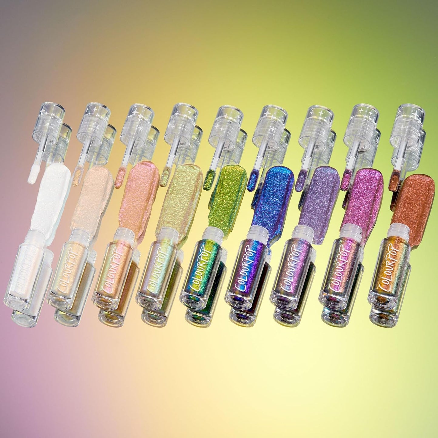 ColourPop Chrome Liquid Eyeshadow - Color-Shifting Chrome Eyeshadow with Long-Lasting & Ultra-Pigmented Formula - Sweetzer Ave (0.05 oz)