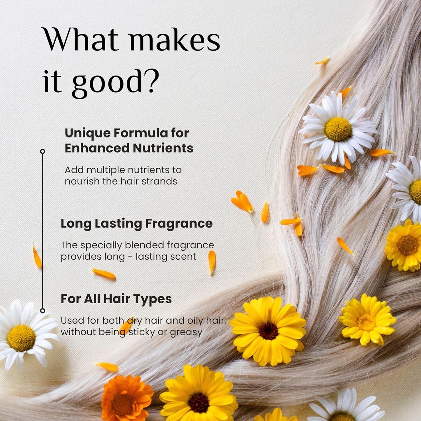 Hair Perfume for Women, Summer Lightweight Long Lasting Fragrance Mist - 3:7 Hydrating Serum Alcohol Free Formula, Argan Oil Scented Hair Spray with Keratin & Elastin (Peach Oolong) 2.7 fl oz